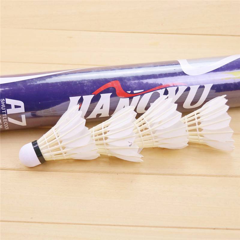 Hangya A8 Nanga A10 Badminton Adult Children's Training Competition Flight Stable Outdoor Interior Ball White