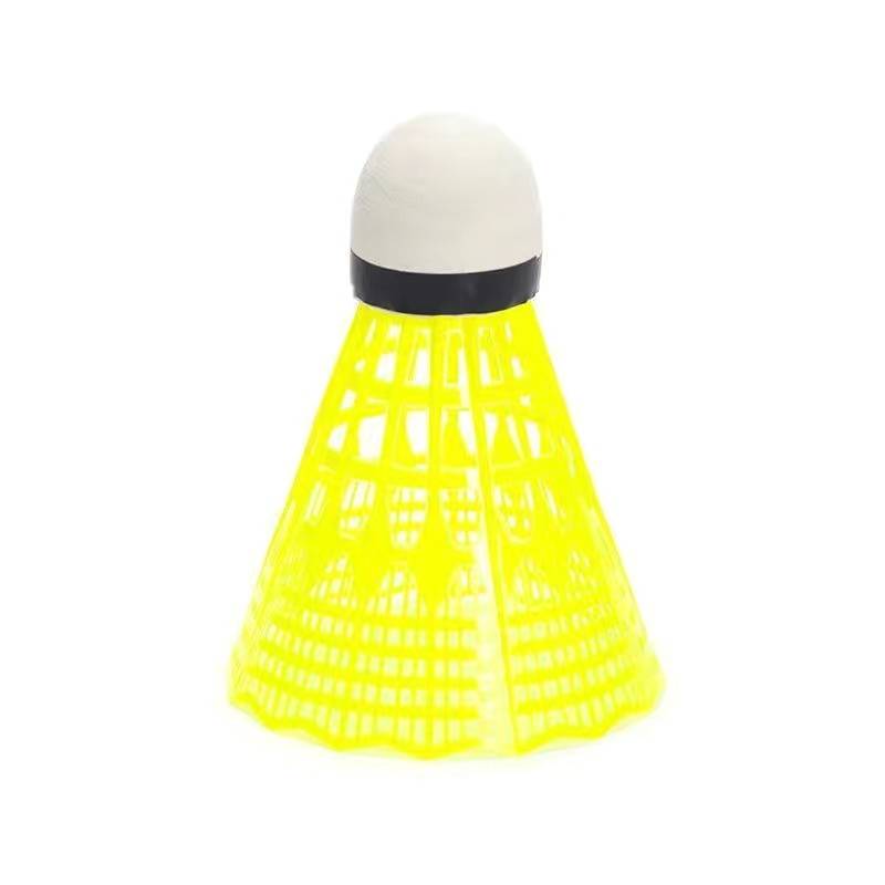 Luminous badminton goose feather windproof wind -resistant interior and outdoor training nylon plastic night light badminton badminton fluorescence lamp