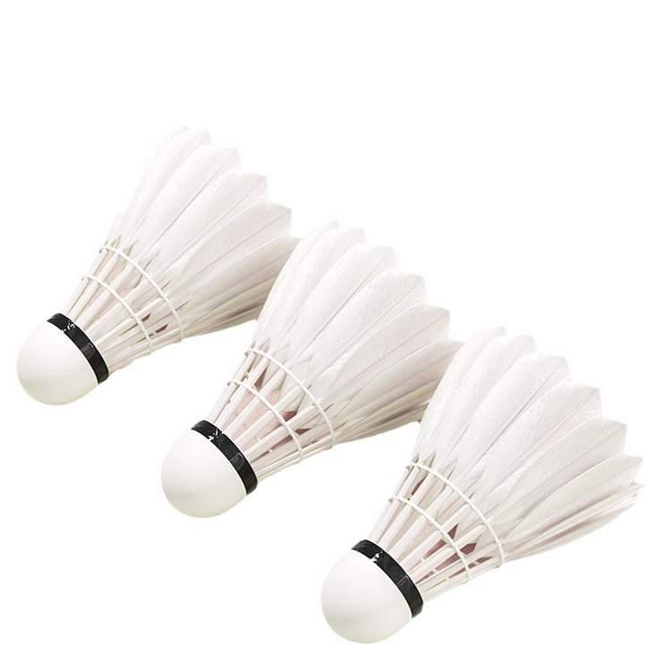 Badminton is more resistant to play and not easy to break the goose feather indoor outdoor game windproof training 6