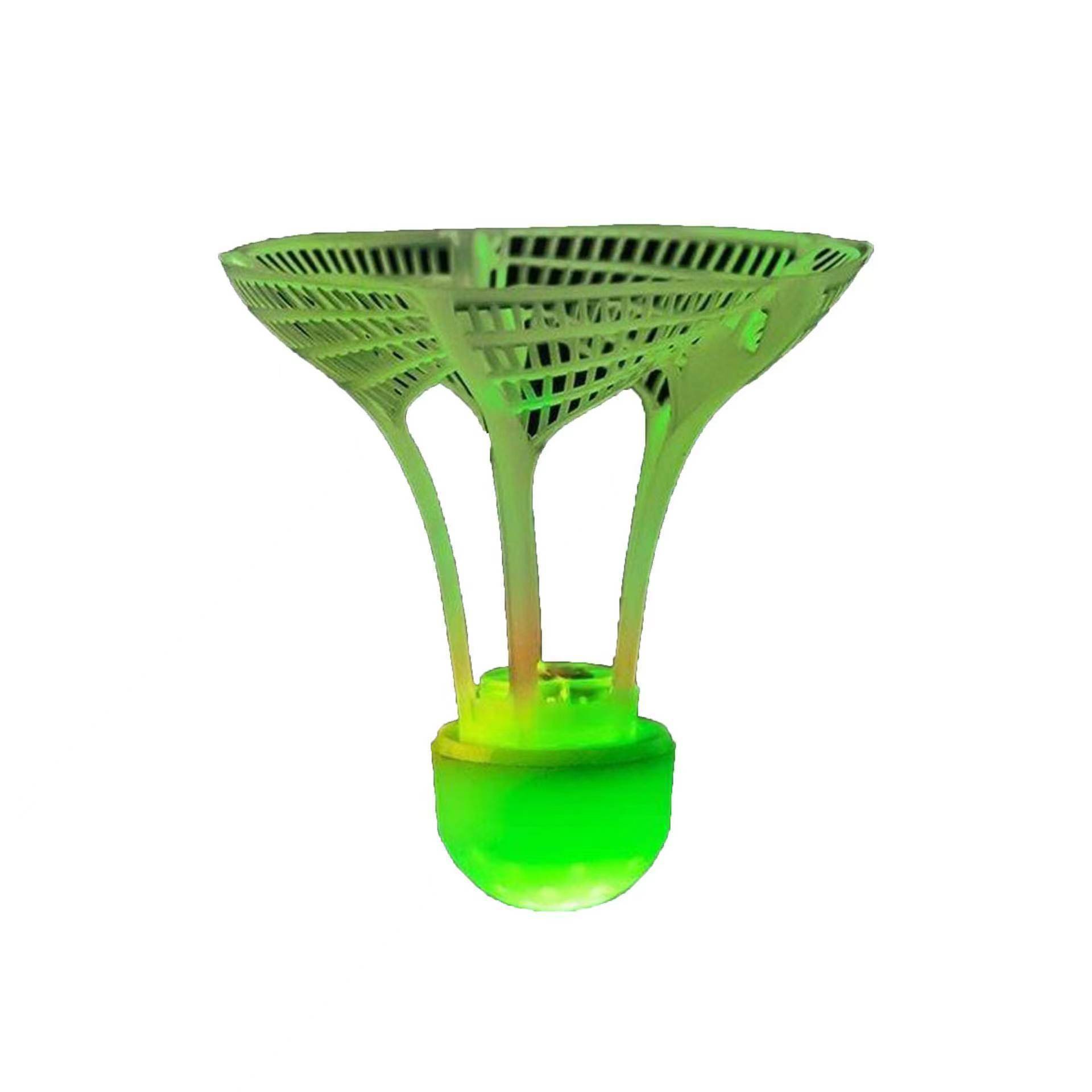 Luminous badminton luminous LED at night with lighting high elasticity night light, windproof, nylon badminton
