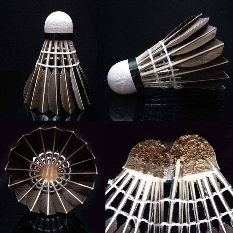 Xuewei Badminton 12 installed 6 installed and resistant badminton balls white black black wai Luo Xi training ball