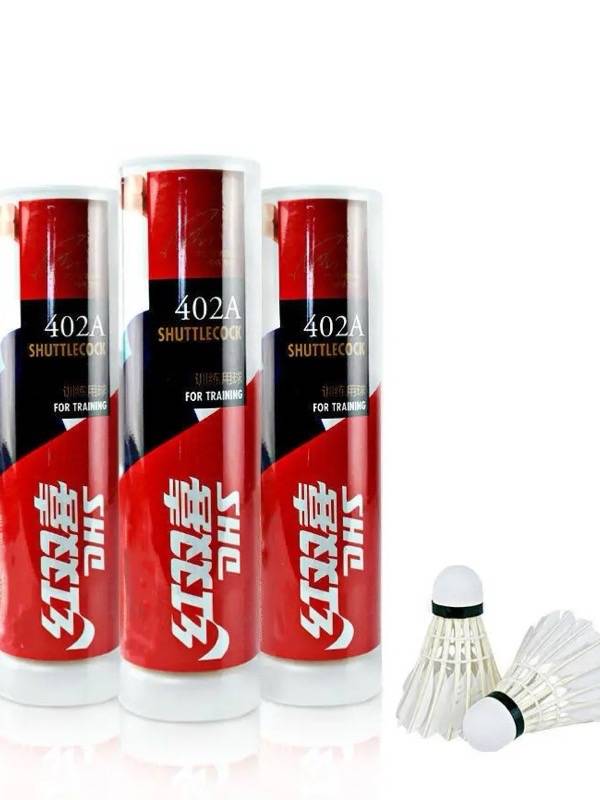 Red Double Happiness Badminton Training Stable and Stable and Fighting Insole Overseas and Outside Professional Goose Firball Games 12