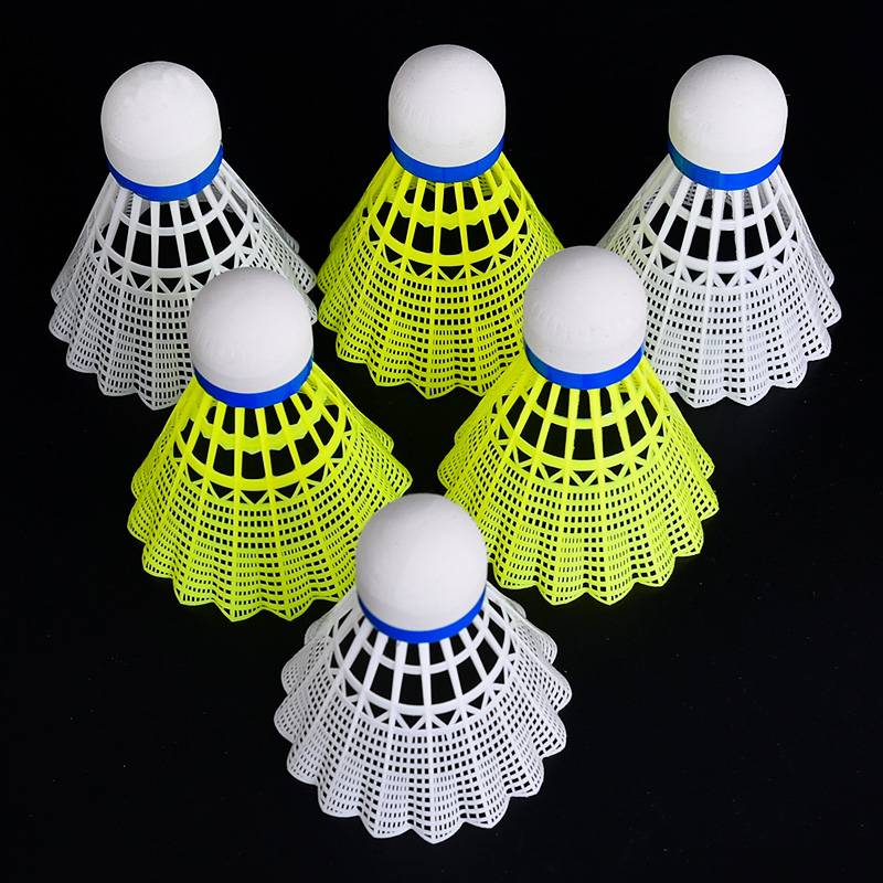 Patriarch king bubble ball head badminton nylon plastic glue training ball durable windproof 6 only 12 indoor and outdoor