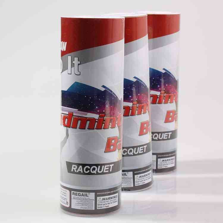 RegAil badminton 803-5 fiber-headed hair hairless badminton 5 installed primary training badminton