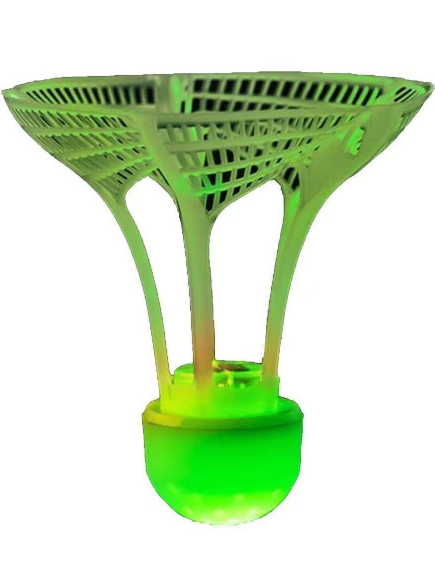 Outdoor Wind Wind Nylon Laughing Badminton LED Plastic Glossom 3, 6 Brands 12 Installation Training