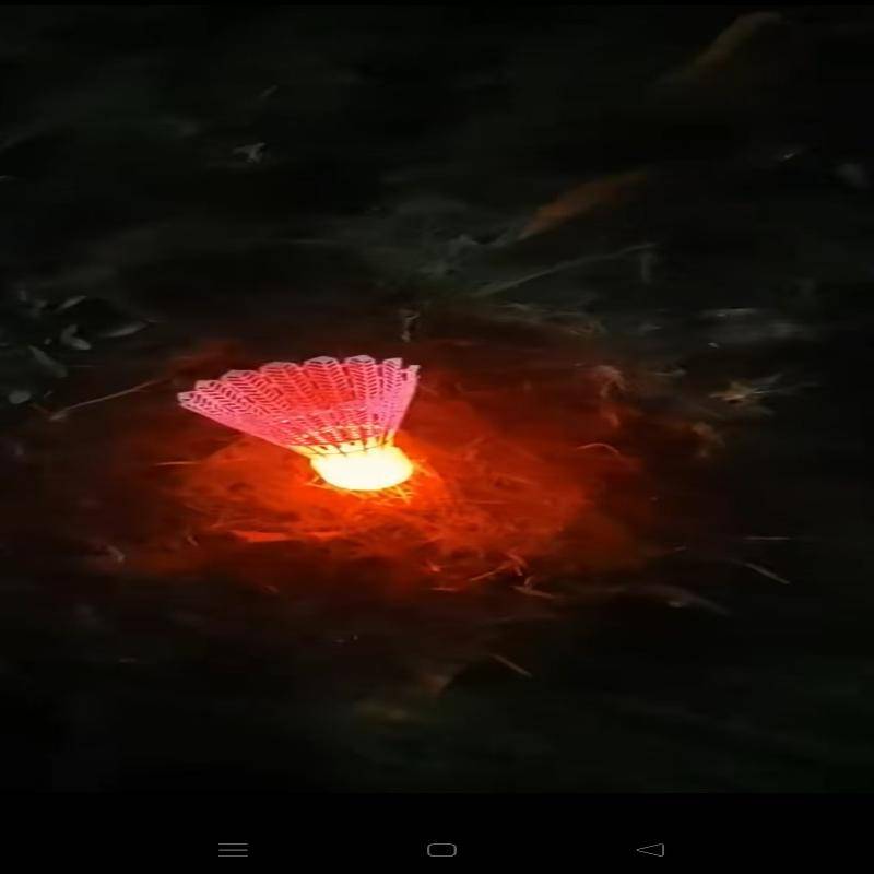 Lemon badminton nylon bionic rotation turb light and fight