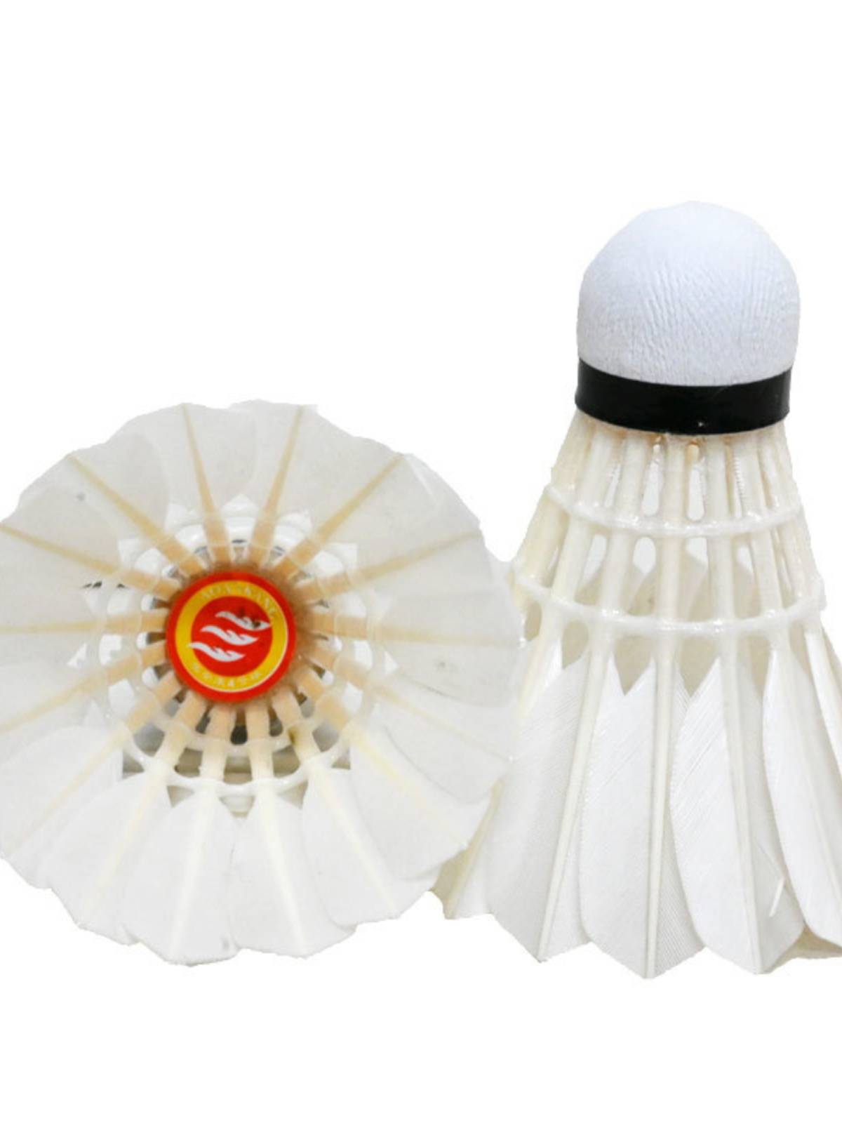 Ao Ankang Red No. 4 badminton 12 goose feather training game ball to play stabilized provincial team game ball