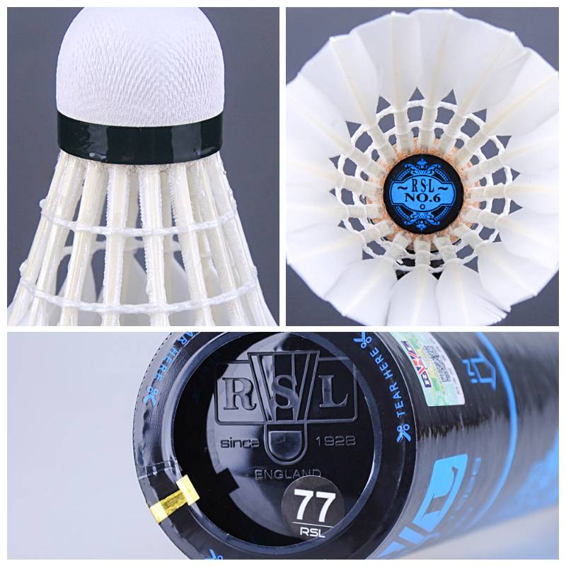 RSL Asian Lion Dragon Badminton Genuine 77 Speed Goose Flower Professional Stability 5/6/7/8/10 game ball
