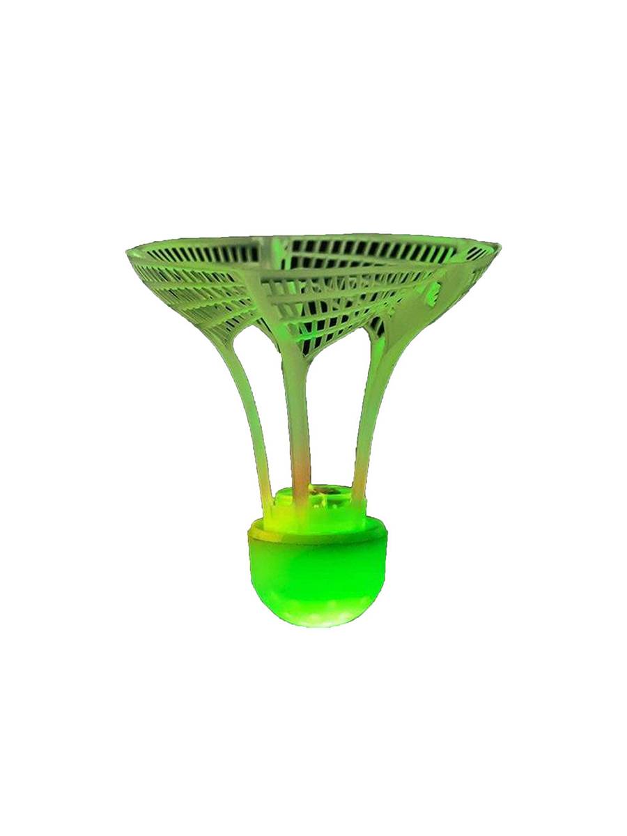 Windproof and outdoor anti-frozen nylon feather ball steady flight, high-flex plastic training ball glowing