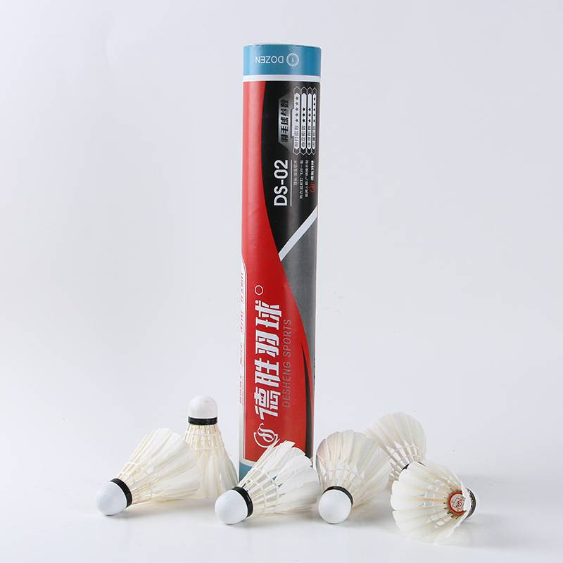 Badminton goose hair, duck hair table fiber cork training racket outdoor competition sports products feathers feathers