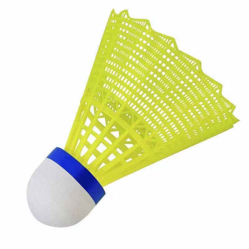 Nylon badminton PU ball head plastic ball installation of indoor and outdoor wind -proof students training for training is not easy to rot