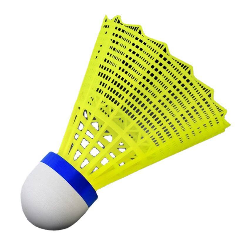 Pattoo King soft PP ball head badminton nylon plastic glue training ball durable windproof 6 only indoor and outdoor