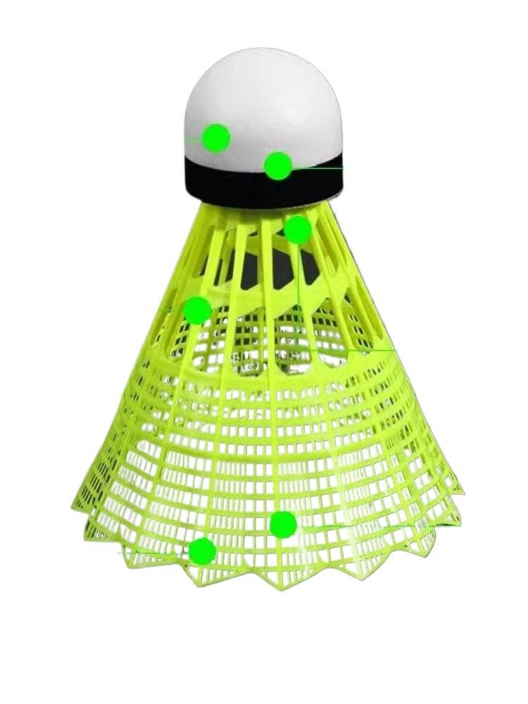 Laughing badminton night luminous nightlight -specific nylon ball is not easy to rot outdoor windproof super durable training ball