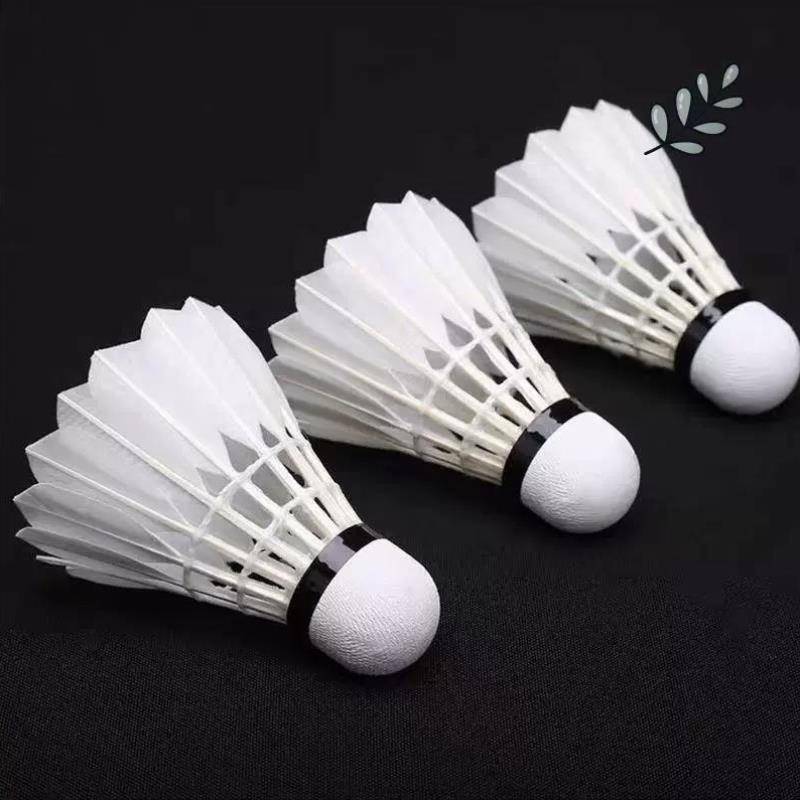 New badminton 12 installed 6 installed -resistant badminton white black outdoor learning training ball