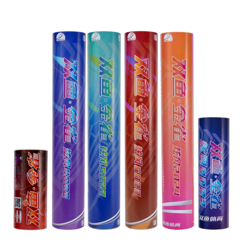 Pisces golden bird badminton natural goose feathers duck fur cork head nylon ball resistance and stable training competition