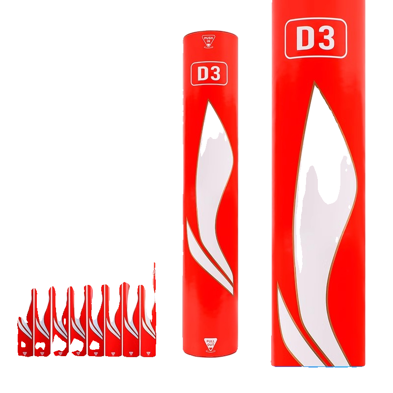 Li Ning Badminton D3 Dairy Duck Flight Flying Stable Professional Competition Training Tine Paraception 12 Pack