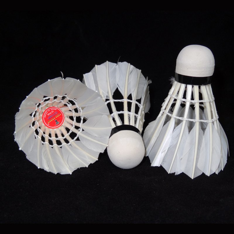 Class a goose feather shuttlecockFeather shuttlecocks for sports training Super Grade shuttlecock goose feather