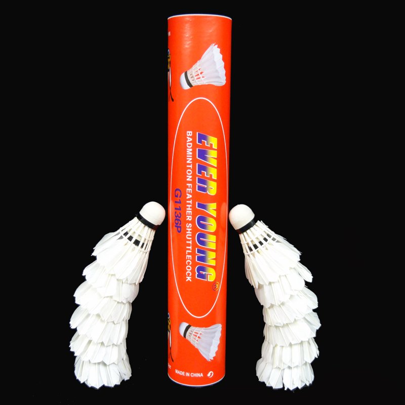 Class a goose feather shuttlecockFeather shuttlecocks for sports training Super Grade shuttlecock goose feather