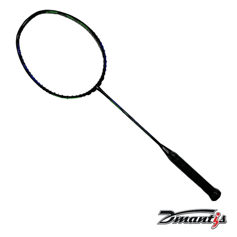 Dmantis D18 Professional Sport Badminton Racket Full Carbon Fiber Wave Frame Light Weight Hard Quality PU Grip Graphite Shaft