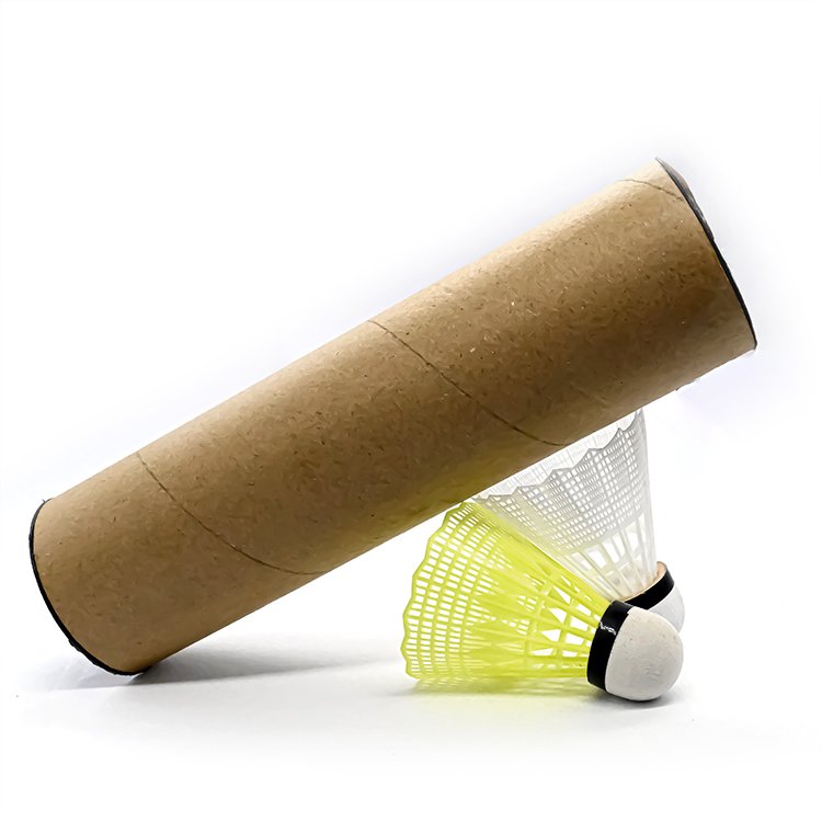 12-Pack Wholesale Factory yellow white leaf Cheap Plastic outdoor badminton shuttlecock