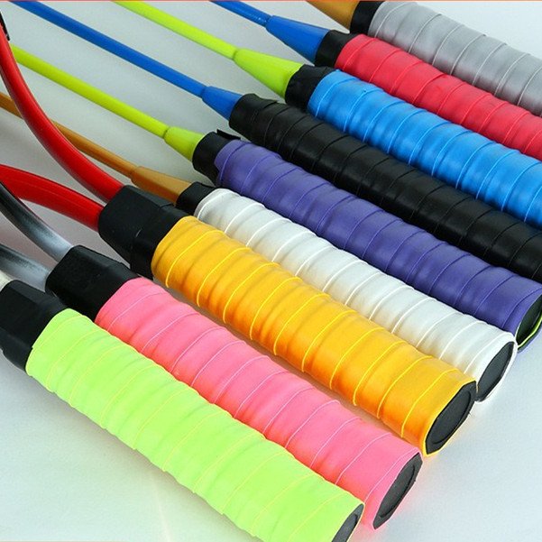 Cheap Badminton Tennis Racket Anti-Slip Tacky Overgrip Fishing Rod Sweat Absorbent Wrap Band