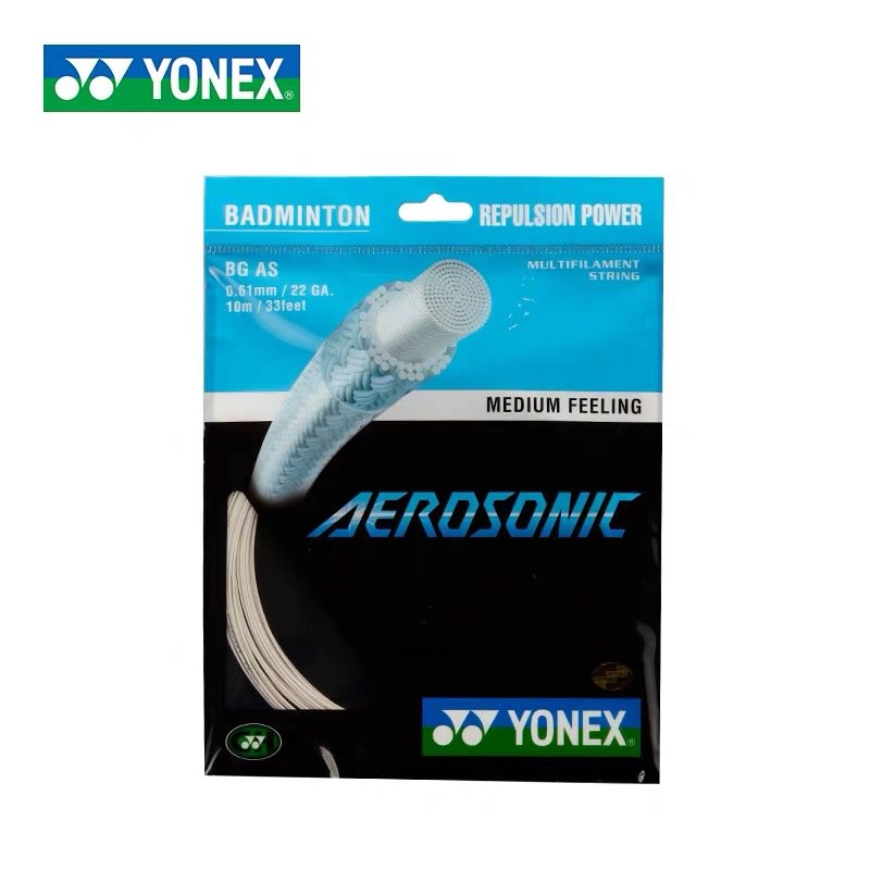 Yonex badminton racquet string BGAS AEROSONIC 10M