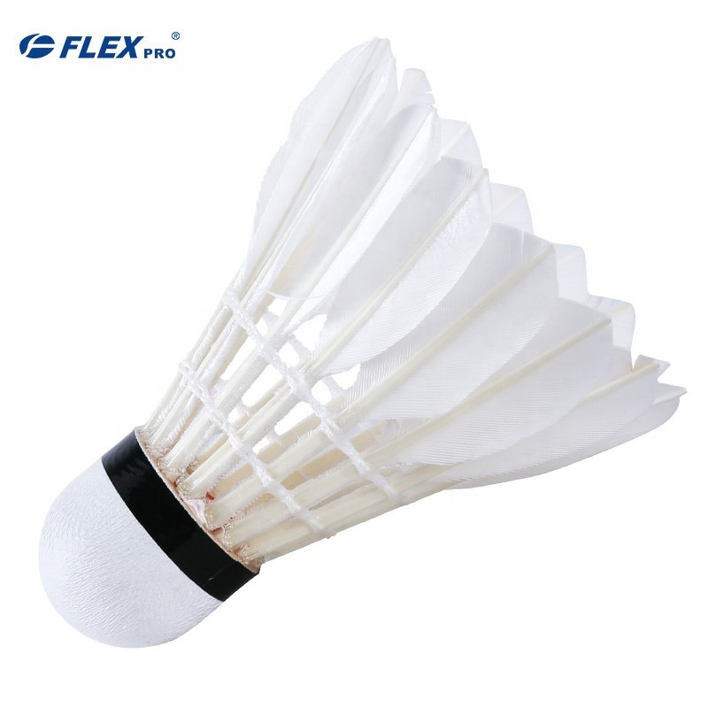 Hot Sale FLEXPRO Badminton shuttlecock Duck Feather Shuttlecock oem shuttlecock