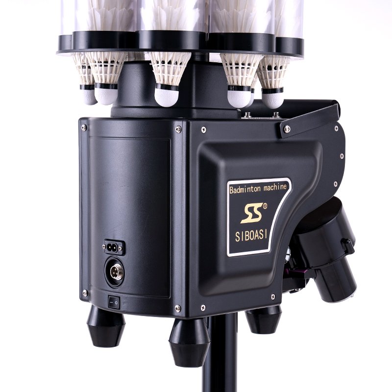 Smart Badminton Shooting Machine Faster Serving Siboasi Badminton Shuttlecock Machine for Practicing
