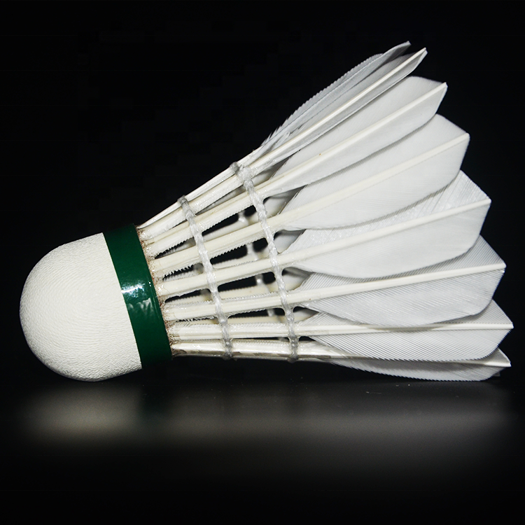 Tournaments Level Goose Feather Badminton Shuttlecocks High Quality China Supplier Volant de badminton