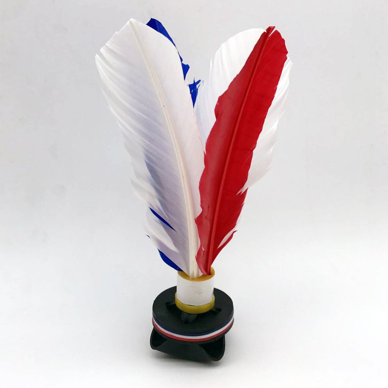 OEM Accepted Colorful Badminton Chinese Feather Foot Jianzi Customized Kick Shuttlecock