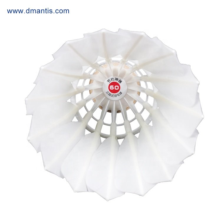 China Supplier 3in1 Badminton Shuttlecock Hybrid Synthetic Shuttlecocks Anhui Factory for Professional Player