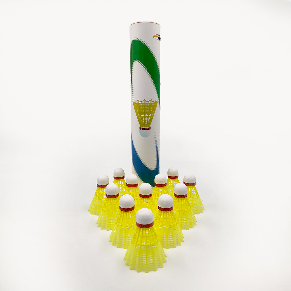 Anyball A212 Fiber Cork Badminton Shuttlecock High Quality Nylon Excellent Durability Reliability Outdoor Training PU Cork Head
