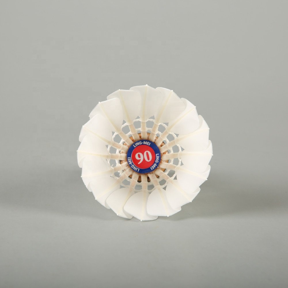 New Design Custom Team Good Quality Cheap Badminton Shuttlecock Lingmei 90