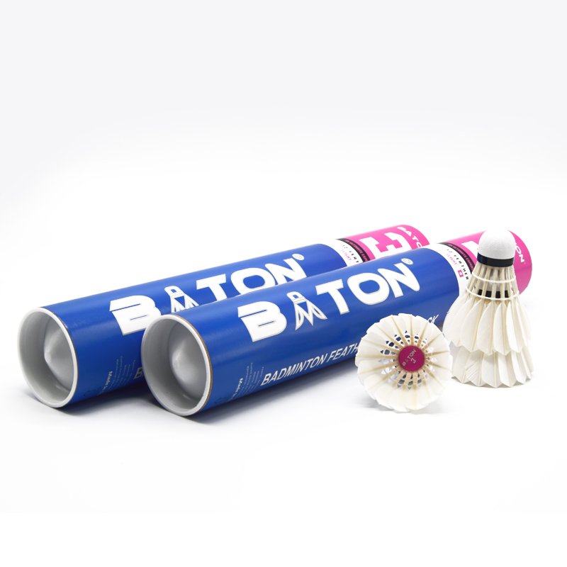 Custom Logo Professional Shuttles Badminton Hot Sale Durable Goose Feather Shuttlecock for Advanced Club Players