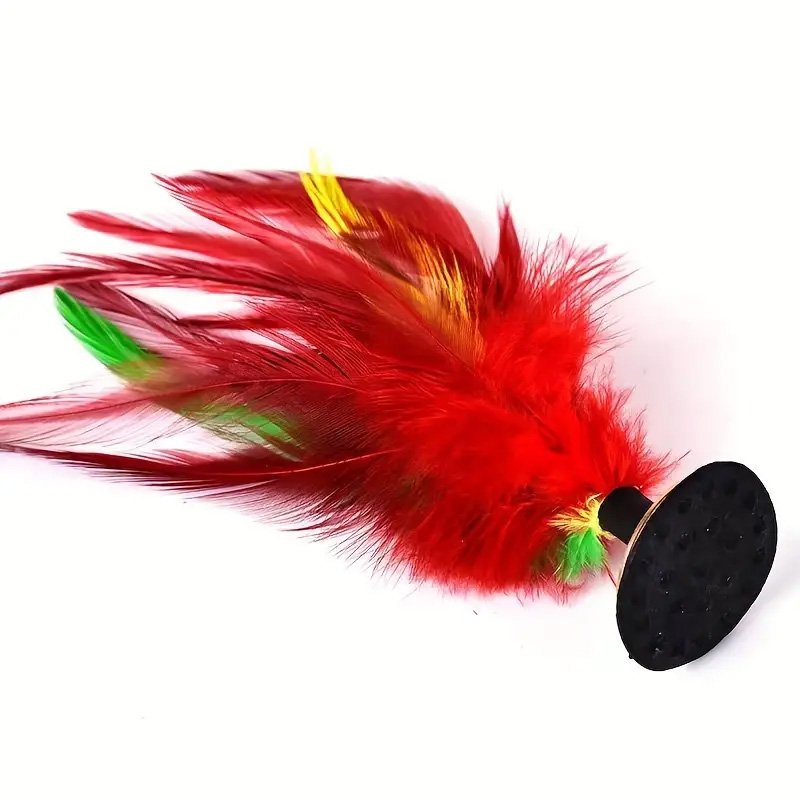 1 piece of colorful badminton shuttlecock indoor and outdoor game fitness equipment