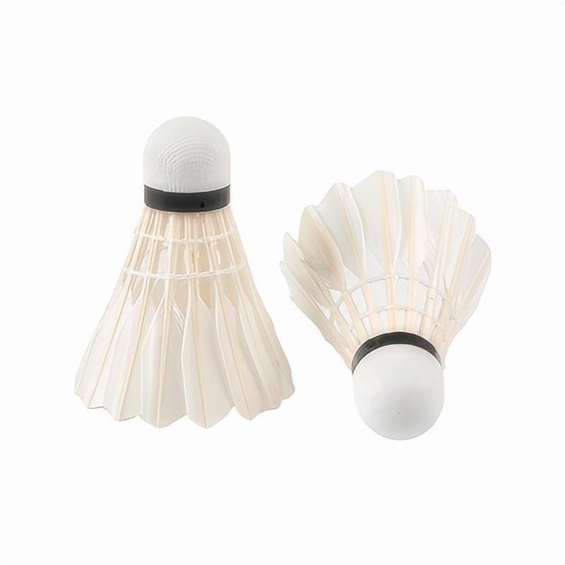 Super Durable High Quality Goose Feather Shuttlecock Original Class a Model with Cork Head Goose Feather Ball