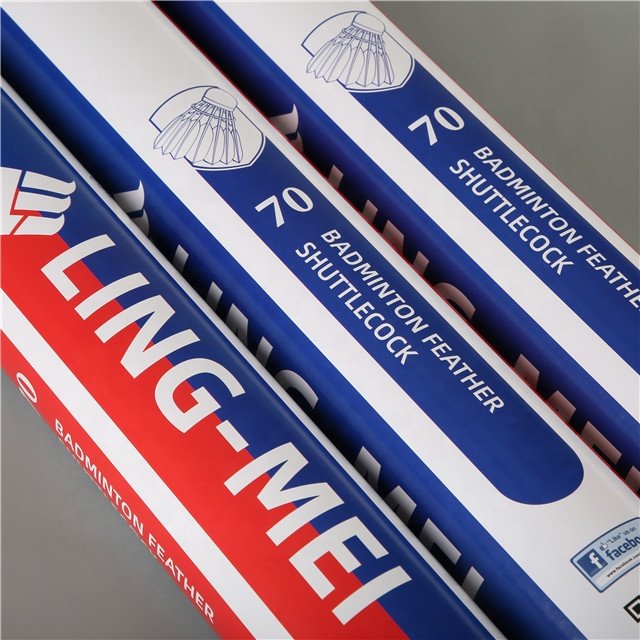 Dimgray Goose Feather Shuttle Used For Professional Competition