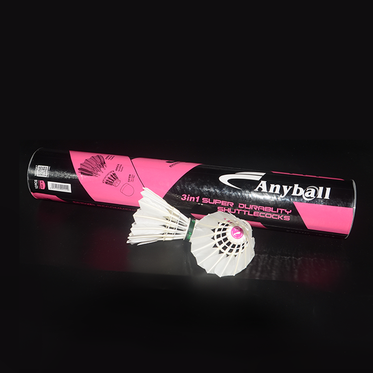 Wholesale Oem Durable Hybrid 3in1 Badminton Birdies with High Stability and Durability Badminton Ball Durable and Stable