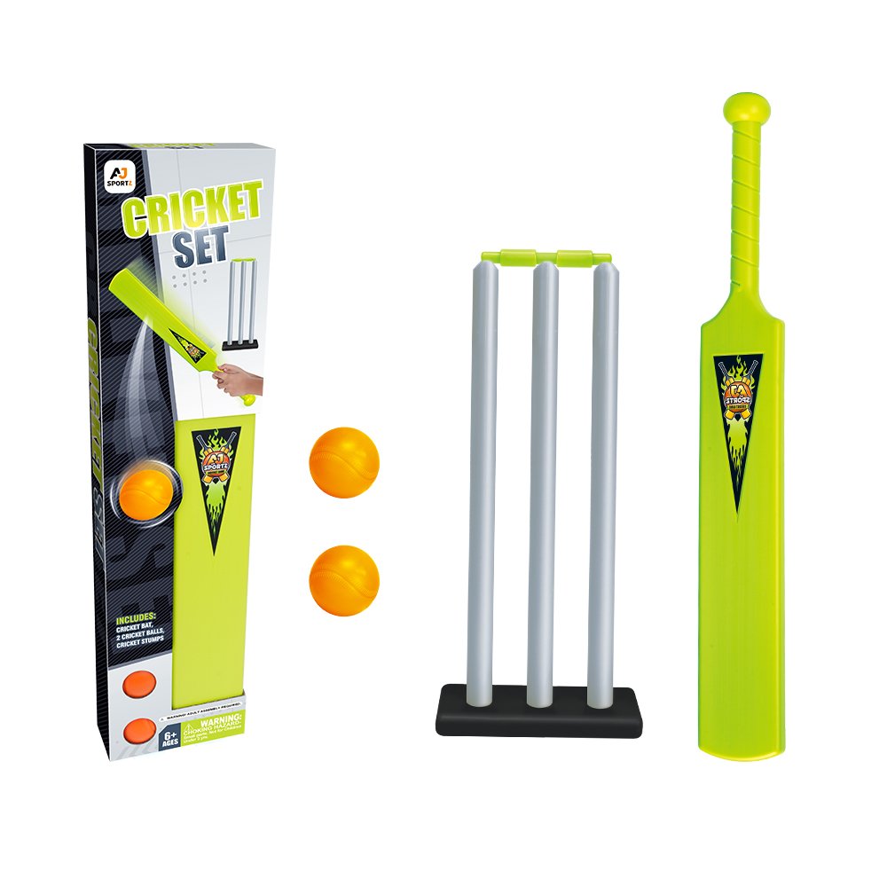 Kid Sport Toy Plastic Bat Cricket Bat Sets Backyard Cricket Kit