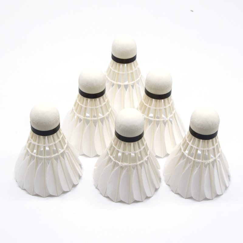 Factory Supply Super Grade Goose Feather Baton Master equalievent Badminton Shuttlecock