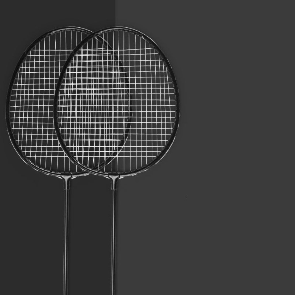 OEM pack graphite custom fiber professional high quality factory direct sale lightweight carbon fiber badminton racket