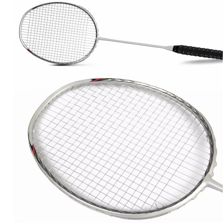 OEM pack graphite custom fiber professional high quality factory direct sale lightweight carbon fiber badminton racket