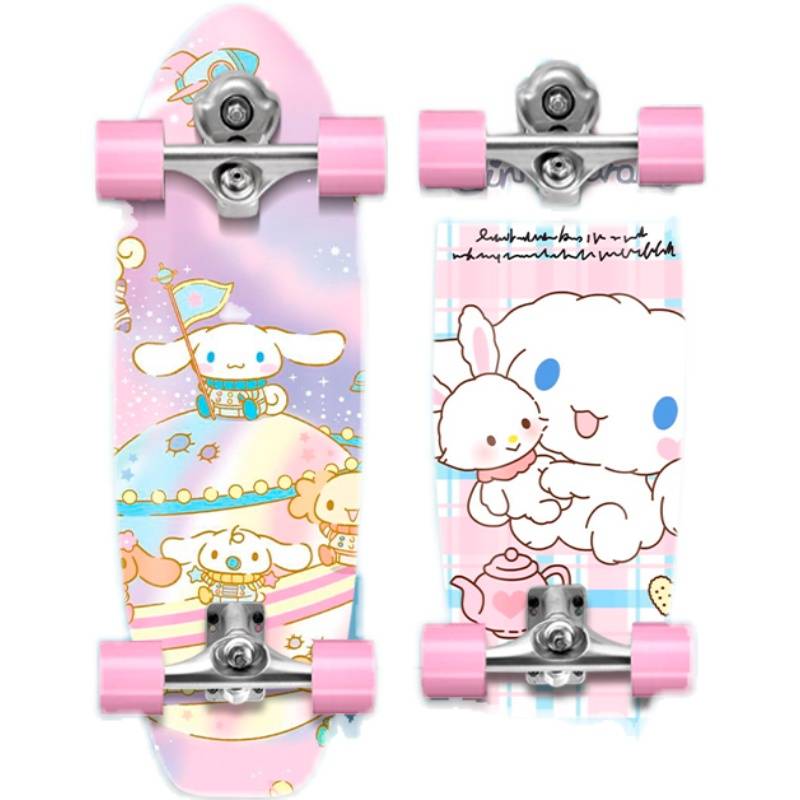 NT land surf board Yugui dog big ear S5 free pedal skateboard beginner four -wheeled adult girl children's professional board