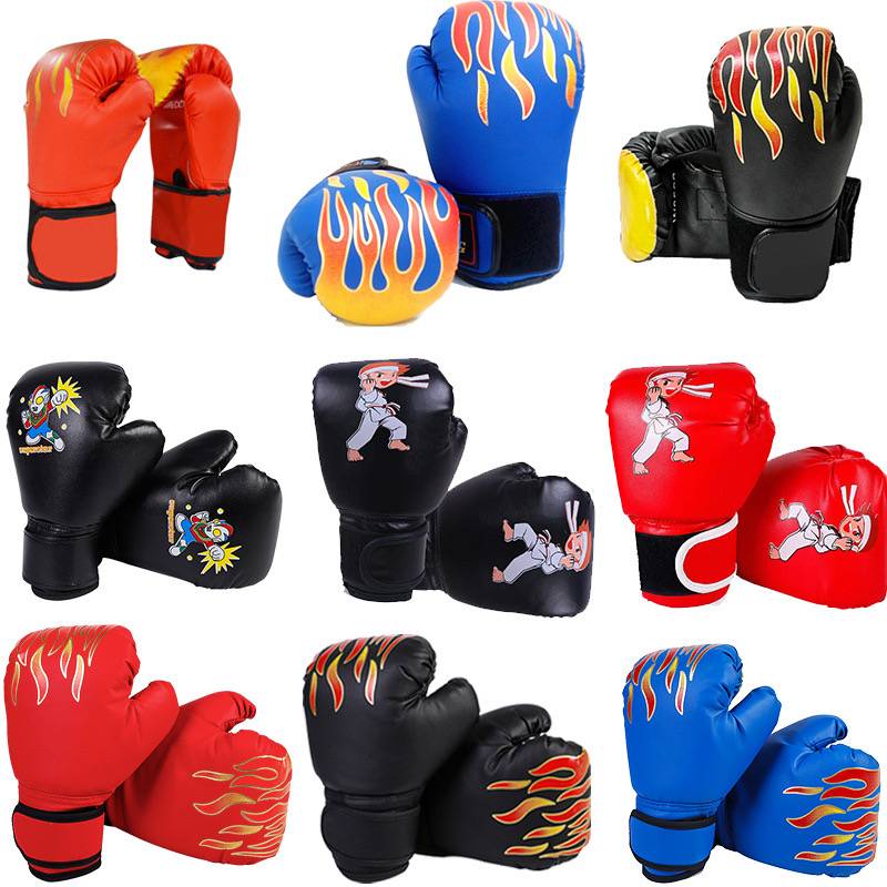 Boxing gloves Tiger claws half -finger gloves Children's adult Sanda training thickened fighting fight sand bag