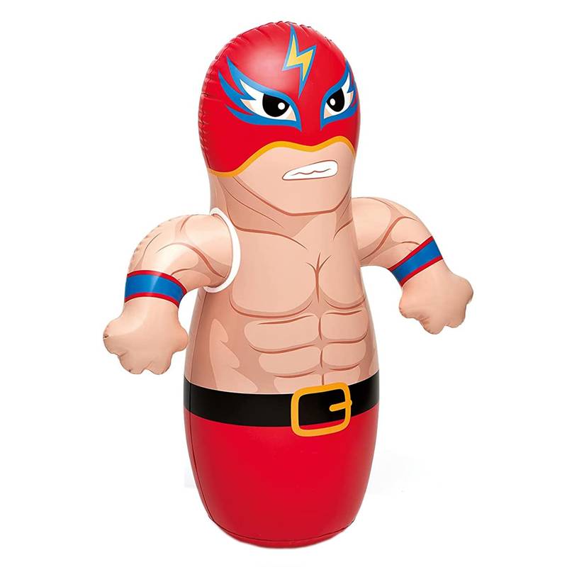 Puzzle fitness children's boxing tumbler exercise inflatable boxing column animal baby sand bag baby venting toys