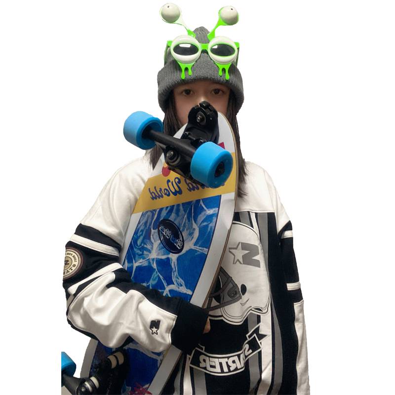 American -style Lu Chong professional land surfboard Weird free -king ski training skateboard novice junior adult men and women