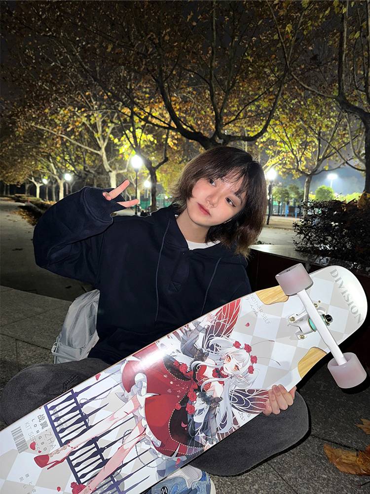 Battle Wing Long Board Meidis Professional Edition Angel Almighty Board KIT Poison Bears Skaterine Meow Boat Boarding Board