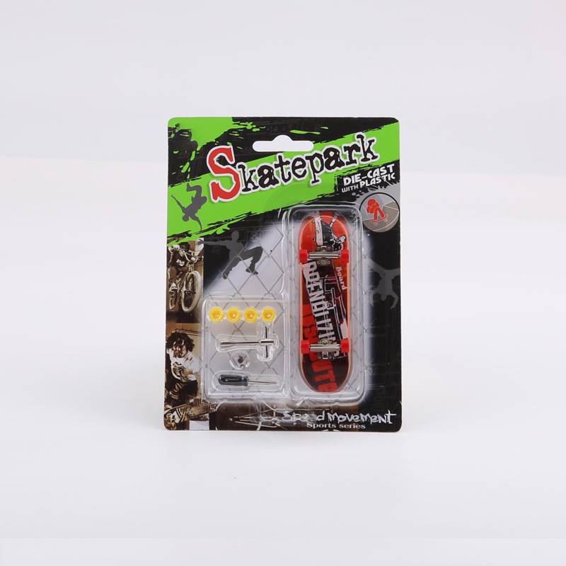 Mini-finger skateboard first double-fricking, new-in-the-box little children's creative toy present