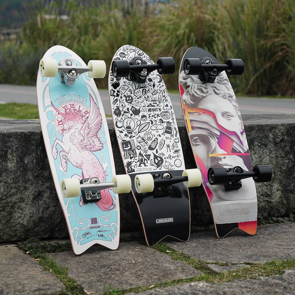 THE LAND-DRYING LAND SURFBOARD L6 PIONEERS, YOW, SPECIALIZING IN ROAD-SCRAMBLING SPRING BRIDGE
