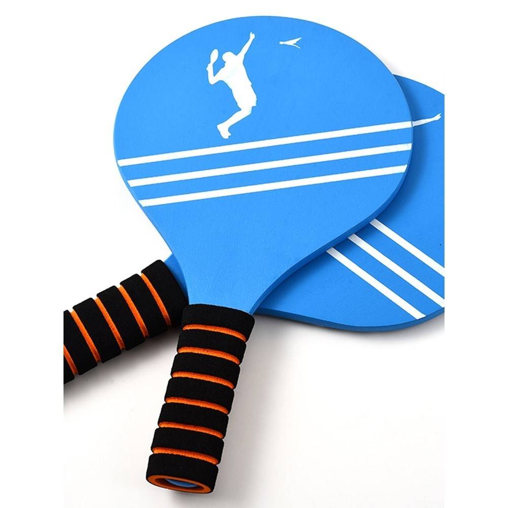 Ban Badminton racket suit solid wooden sister -in -law ball racket children's high -end cricket indoor board table tennis badmint
